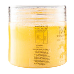 Organic A2 Gir Cow Ghee By Lb Ray | Rich In Nutrients & Healthy Pure A2 Ghee Perfect For Improves Hair Health | (250ml) 8.4 Ounce | Jar Pack