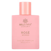 Bella Vita Luxury Rose Woman Eau De Parfum 100ml 3.4 Fl.oz. Perfect Gift For Wife | Long Lasting
