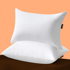Microfiber Premium Pack Cloud Pillow - 16 X 24 Inch Size, Vacuum Pack | White Pillow, Washable, Bed Pillow, For Adjustable Pillow - Pack Of 2