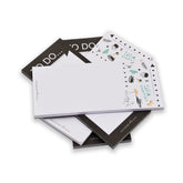 To Do List Notepads, Cute Stationary Items, Personal Diary Gift For Men & Women | Set Of 4