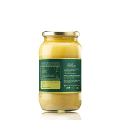 Pure Natural A2 Cow Desi Ghee By Puro Miles | Natural & Healthy Gir Cow Cultured Desi Ghee Perfect For Reduce Joint Pain | (1 Litr) 33.8 Ounce | Jar Pack