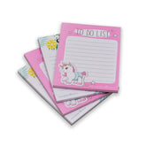 Note Pads For Girls, To Do List Diary Undated Planner Daily Journal Wriitng Pads, Set Of 4