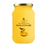 Pure Natural A2 Cow Ghee By Auzen | Rich In Nutrient, Delicious Healthy Desi Cow Ghee Good For Frying & Baking | (1 Litr) 33.8 Ounce | Jar Pack