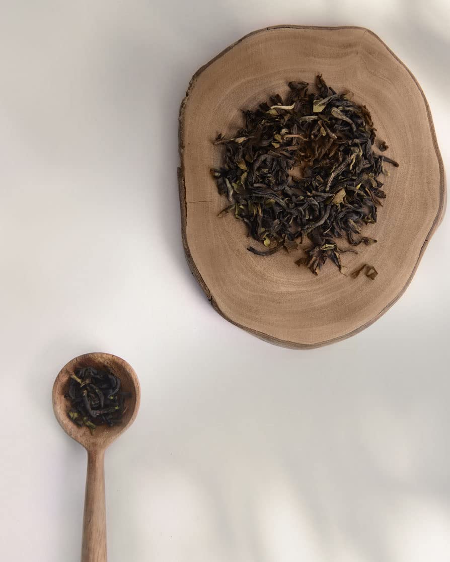 Makaibari Tea Treasures Spring Time Bloom First Flush Black Tea - 50gm, 1.7 Ounce, 25 Pyramid Tea Bags | Darjeeling Loose Leaf Black Tea - USDA Organic Certified Tea | Low Caffeine Makaibari Tea Treasures Spring Time Bloom First Flush Black Tea - 50gm, 1.7 Ounce, 25 Pyramid Tea Bags | Darjeeling Loose Leaf Black Tea - USDA Organic Certified Tea | Low Caffeine