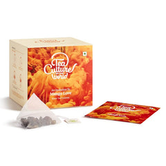 Tea Culture Of The World Mango Love Green Tea - Pack Of 2 X 16 Tea Bags | Made With 100% Whole Leaf & Natural Flavors, Brew Hot Or Cold - Medium Caffeine