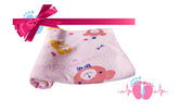 Teddyify Soft Cotton Baby Bath Towel 250 Gsm | Infants, New Born Babies Towel High Absorbent, Soft Cotton Premium Washcloth (Pink)