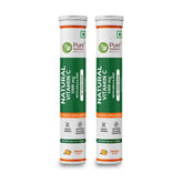 Pure Nutrition Vitamin C + Zinc, 20 Effervescent Tablets Orange Flavour , Amla Extract | Acne Free Skin For Women & Men , Rich In Antioxidants , Boosts Energy, Immunity | 50gm 0.1lbs Each Pack Of 2