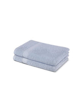 Himeya 100% Cotton Large Size Hand Towels 400 Gsm (Cloudy Grey) - 2 Piece
