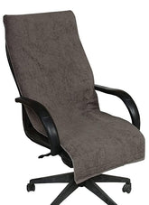 Vvip Home 100% Cotton Luxary Office Chair Towel 550 Gsm (Gray)