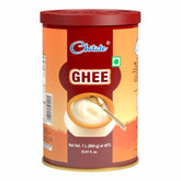 Premium Desi Ghee By Chitale Dairy | High In Nutritious & Healthy Pure Desi Ghee Used For Skin Care | (1 Litr) 33.8 Ounce | Tin Pack