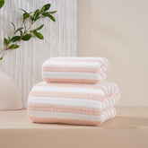 Homecloud Ultra Soft Bath & Face Towel 400 Gsm | 3x Softer Than Cotton Towels Highly Absorbent & Ultra Fast Dry Perfect For Home, Pool, Spa & Gym | Set Of 2 (Pink)
