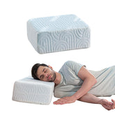 High Resilience Foam Pillow, Orthopedic Bed Pillow, Lap Pillow, Standard Size - 15 L X 12 W X 6 H Inch | Rectangle Shape, Pillow For Sleeping & Neck Pain Relief, Travel & Portable Pillow