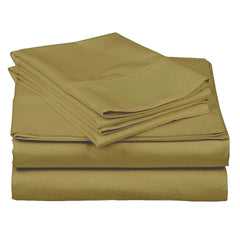 Solid Bedsheet Queen Size With 2 Pillow Cover - 90 X 100 Inches, Taupe | Ideal For Guest Houses, & Daily Home Use | 144 Thread Count