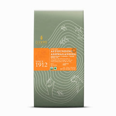 Luxmi Estates Valerian Dream + Astounding Ashwagandha Herbal Tea Pack Of 2 - 50gm, 1.7 Ounce, 25 Tea Bags Each | USDA Certified Organic Tea - De-Stress, Evening Time, Comforting Teas