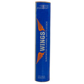 Triumph Wings Badminton Duck Feather Shuttlecocks , With High Quality Natural Cork | White , Pack Of 10