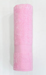 Bombay Dyeing Santino Premium Cotton Large Bath Towel 500 Gsm (Baby Pink)