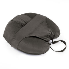 Pregnancy & Nursing Pillow Combo, U Shape Maternity Pillow, Charcoal Grey | For Pregnancy Sleeping, 5 In 1 Multipurpose Use, Nursing Pillow | For Breastfeeding With Cotton Removable Cover