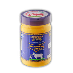 Pure A2 Desi Cow Ghee By Kalapurna Ghee | Delicious & Nutritious Healthy Desi Cow Ghee For Glowing Skin | (500ml) 16.9 Ounce | Jar Pack
