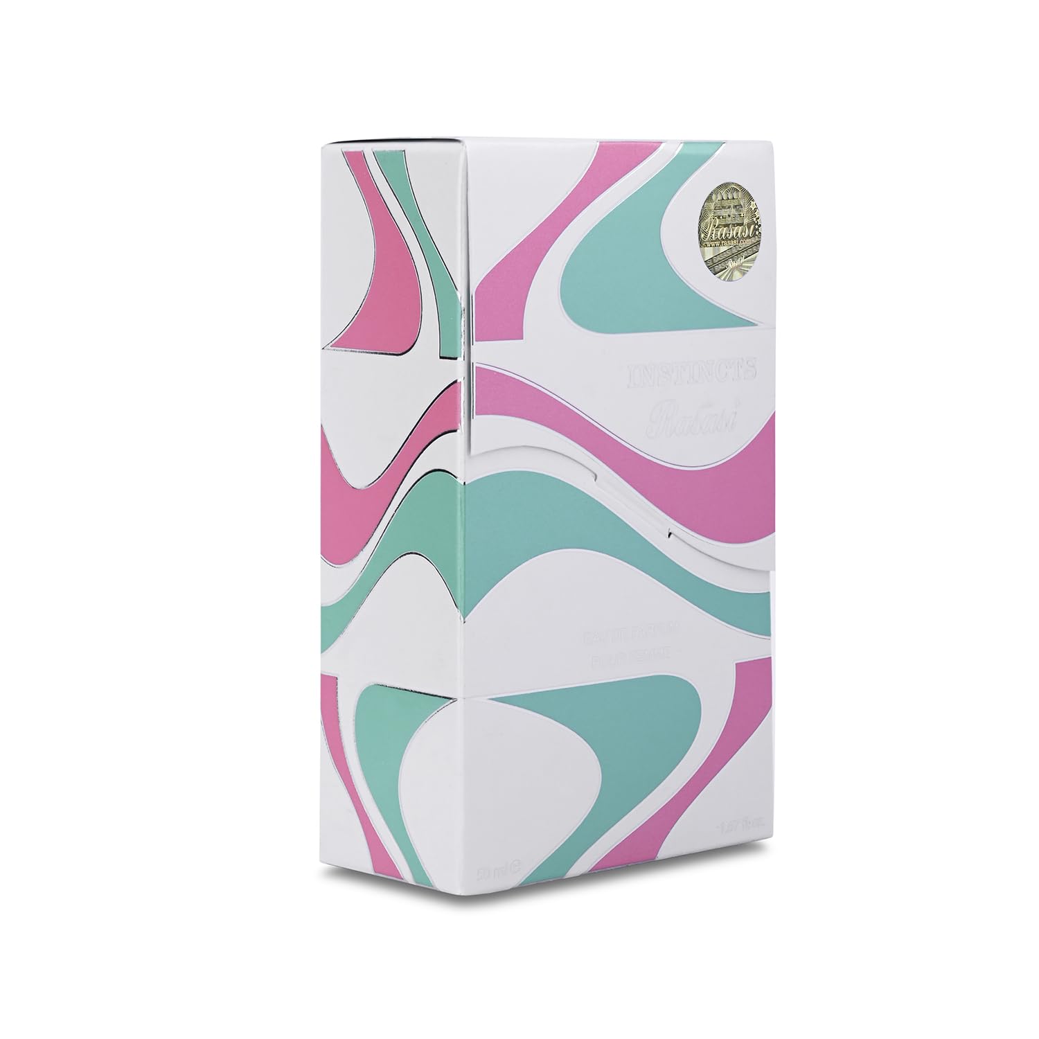 Rasasi Instincts Pour Femme Eau De Parfum 50ml 1.7 Fl.oz. Women Luxury Fragrance | Long Lasting | Party Wear Rasasi Instincts Pour Femme Eau De Parfum 50ml 1.7 Fl.oz. Women Luxury Fragrance | Long Lasting | Party Wear