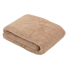 Patpug Ultrasoft Microfiber, Comfortable, Fade Resistant, Highly Absorbent, Quick Drying Large Bath Towel 400 Gsm (Brown)