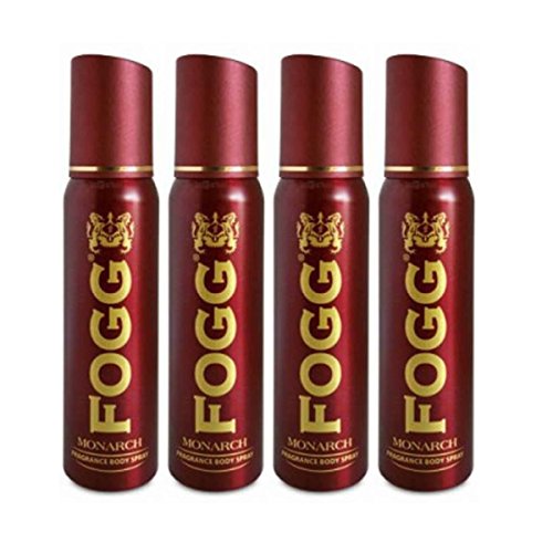 Fogg Combo Of 4 Monarch Deodorant Body Spray For Men 120ml Each 4 Fl.oz. | Long Lasting No Gas Fragrance Fogg Combo Of 4 Monarch Deodorant Body Spray For Men 120ml Each 4 Fl.oz. | Long Lasting No Gas Fragrance