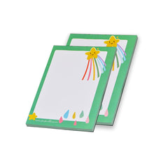 Diary Cute Stationary, To Do List Planner Writing Pads, Memo Notepads, Fun Design, Set Of 4