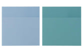Pastel Green & Blue Sticky Notes Pad 3 X 3 Inch, For Books, Waterproof Sticky Notes 100sheets