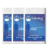 Sabates Timeless Poison Eau De Parfum Each 10ml 0.3 Fl.oz. Combo Of 3 | Longest Lasting , Luxury Mens Perfume | Pocket Friendly