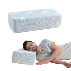 High Resilience Foam Pillow, Orthopedic Lap Pillow, Travel & Portable Pillow, Size - 24 L X 12 W X 6 H Inch | Side Sleeper Bed Pillow, Rectangle Shape | Neck Pain Relief, Adjustable Pillow