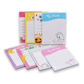 Notes Daily Journal Planner, To Do List Notepads For Writing Notes Cute Stationery, Set Of 8