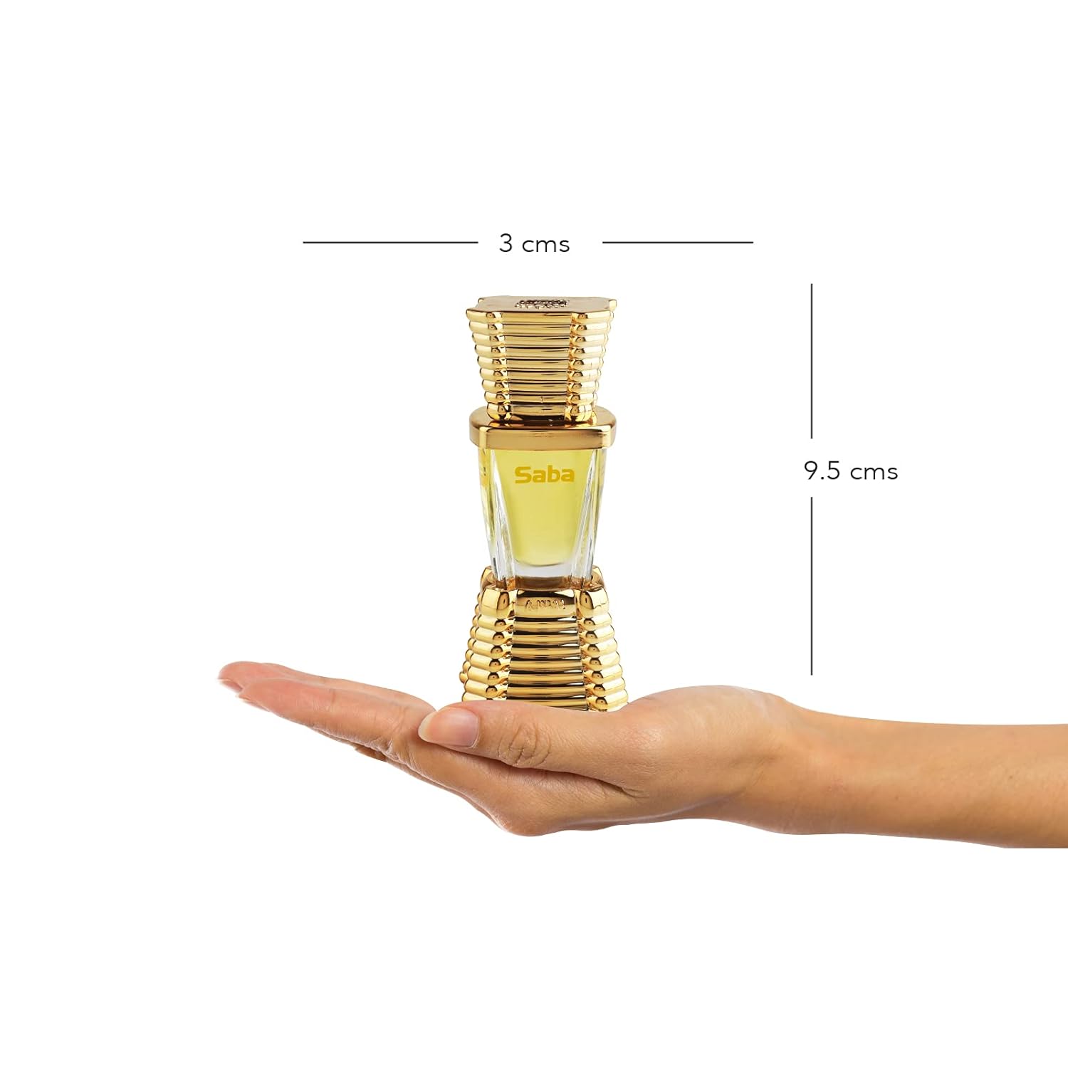 Ajmal Saba Concentrated Attar Perfume Oil 10ml 0.3 Fl.oz. | For Men & Women | Free From Alcohol Ajmal Saba Concentrated Attar Perfume Oil 10ml 0.3 Fl.oz. | For Men & Women | Free From Alcohol