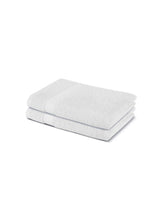 Himeya 100% Cotton Large Size Hand Towels 400 Gsm (Star White) - 2 Piece