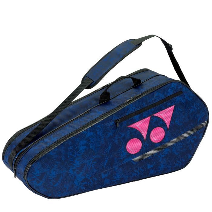 Yonex Badminton Kitbag PC1 - 3D - Q014 - 22426T - SR Colour - Navy Pink, Material - Polyester, Size - Large Yonex Badminton Kitbag PC1 - 3D - Q014 - 22426T - SR Colour - Navy Pink, Material - Polyester, Size - Large