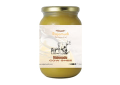 Pure Natural Malenadu Desi Cow Ghee By Rajamudi | Bilona Method Grassfed, Cultured Premium & Traditional Ghee For Calcium | (500ml) 16.9 Ounce | Jar Pack