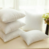 Microfiber Cushion Pillow, Durable Sofa Pillow For Home DƩcor, White - 16 X 16 Inch | Sofa Cushions, Throw Pillow, Lightweight, Easy To Maintain, Soft Cushion Filler - Set Of 5