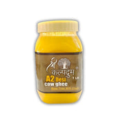 Pure Organic A2 Desi Cow Ghee By Shree Kalpadruma | Pure Cow Ghee For Better Digestion & Immunity | (1 Litre) 33.8 | Jar Pack