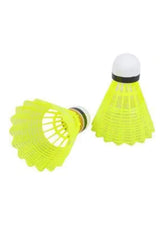 Tijarat Online Store Badminton Nylon Shuttlecock , Made With Superior Quality Of Material | Yellow , Pack Of 10