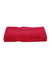Bianca Ultra Soft Zero Twist 100% Cotton Bath Towel 500 Gsm | Super Absorbent, Fluffy Aerocore Organic Technology (Burgundy)