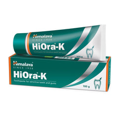 Himalaya Hiora-K Toothpaste For Sensitive Teeth & Halitosis, Reduces Discomfort From Hot & Cold Stimuli, Helps To Prevent Oral Infections & Gum Diseases | 100gm