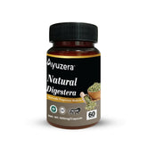 Ayuzera Natural Digestera, Food Supplements, Ajwain Extract, Jeera Extract, Sounf Extract, Methi Extract, Kala Namak Extract | 60 Capsules, 100gm 0.2lbs