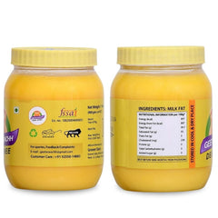 Organic Cow Desi Ghee By Geeta Swachh | Natural & Healthy Curd-Churned Desi Cow Ghee Good For Overall Health | (1 Litre) 33.8 Ounce | Jar Pack