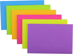 Sticky Notes Set Pad Big Size - 4 X 6 | Ideal For School, Office Supplies - 6 Pads X 45 Sheets