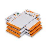 Memo Pad Daily Planner Notepad Undated Daily, Focus, & To Do List Notepad With Checklist, 6Pcs