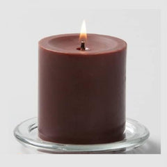 CHOCOLATE HIGHLY FRAGRANCE PILLAR CANDLE 4INCH | FOR HOME DECOR CANDLE