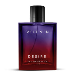 Villain Desire Eau De Parfum 100ml 3.4 Fl.oz. Strong Premium Perfume | Men Fragrance | Perfect Gift