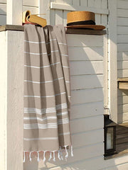Rosslyn Bath/Beach Towel 350 Gsm | Ultra Soft, Absorbent & Quick Dry Bath Towel (Beige)
