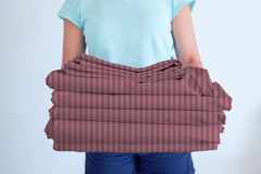 1 Double Bedsheets With 2 Pillow Covers - 78 X 72+10 Inches, Pinkish Red | Double Bed With All Around Elastic Super Soft Breathable & Wrinkle Free