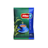 Jivraj 9 CTC Tea Leaf - 500gm, 17.6 Ounce | Crush-Tear-Curl Tea Leaf Process - Premium Assam Tea Leaves | High Caffeine, Gluten Free