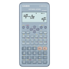 Casio Fx-82es Plus Blue 2nd Gen Non-programmable Scientific Calculator | 10 + 2 Digits & 252 Functions, Natural Textbook Display