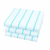 Am Safe Xam Safe X 100% Cotton Kitchen Towels 200 Gsm | Dish Cloths, Table & Fridge Cleaning, Roti Napkins -Pack Of 3 (White)